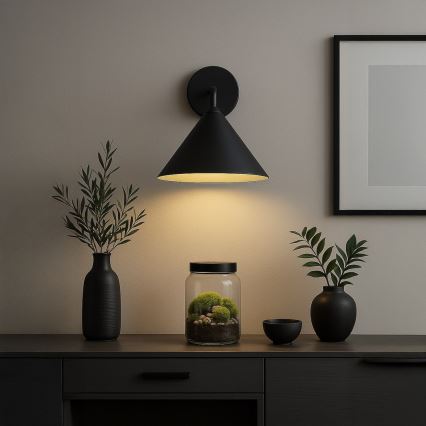 Настенный светильник CAPITAL 1xGX53/15W/230V черный