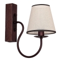 Настенный светильник CARIN 1xE14/60W/230V темный