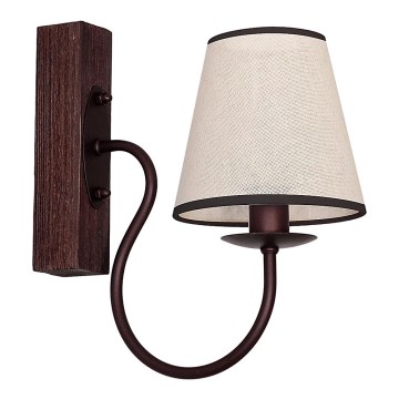 Настенный светильник CARIN 1xE14/60W/230V темный