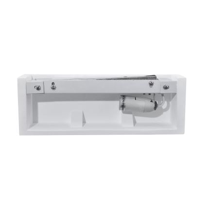 Настенный светильник CEGIELKA 1xE14/12W/230V гипс/белый