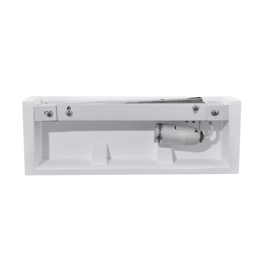Настенный светильник CEGIELKA 1xE14/12W/230V гипс/белый