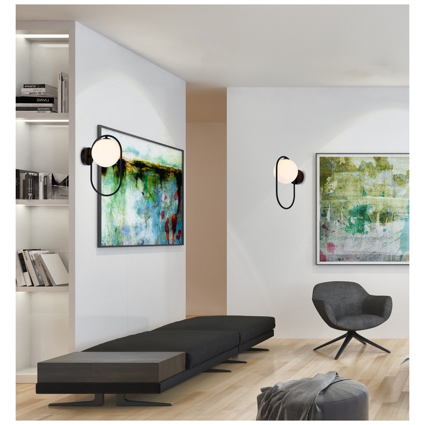 Настенный светильник CORDEL 1xG9/28W/230V черная