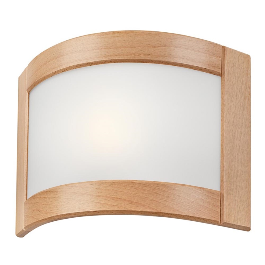 Настенный светильник ELODIE 1xE27/60W/230V дуб