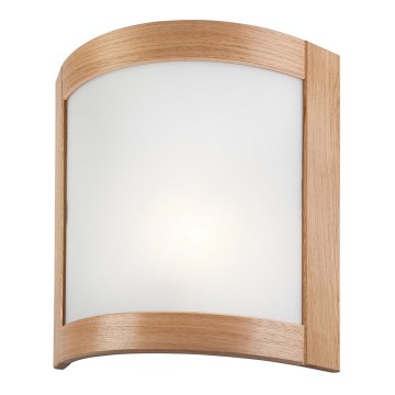 Настенный светильник ELODIE 1xE27/60W/230V дуб