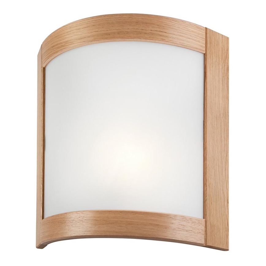 Настенный светильник ELODIE 1xE27/60W/230V дуб