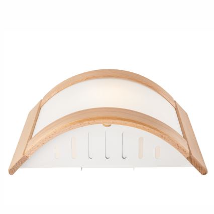 Настенный светильник ELODIE 1xE27/60W/230V дуб