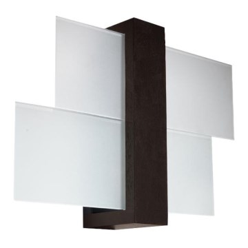 Настенный светильник FENIKS 1 1xE27/60W/230V береза/бук/венге