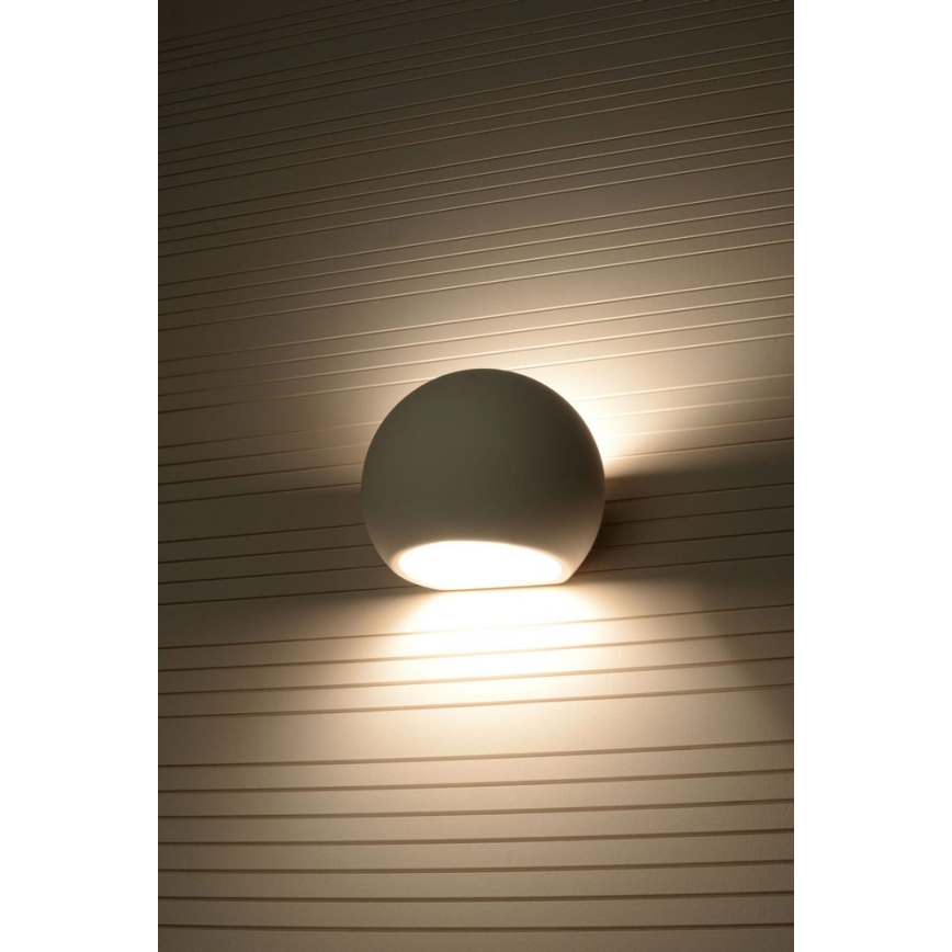 Настенный светильник GLOBE 1xE27/60W/230V белый