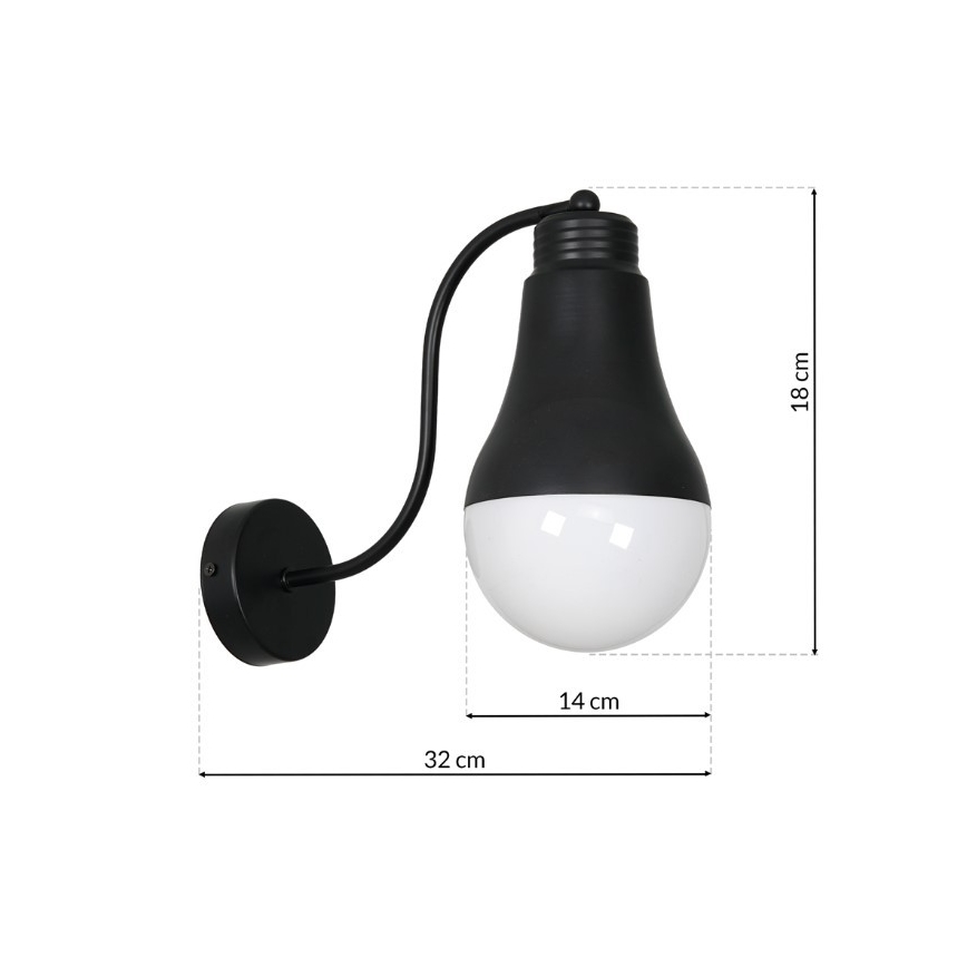 Настенный светильник HELIOS 1xE14/40W/230V