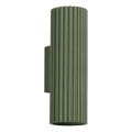 Настенный светильник KARBON 2xGU10/10W/230V зеленый