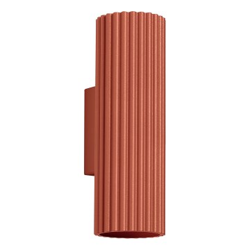 Настенный светильник KARBON 2xGU10/10W/230V красный
