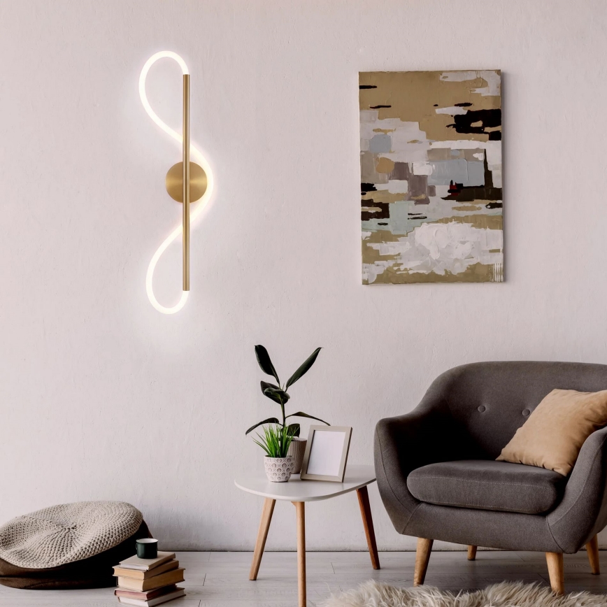 Настенный светильник LED EMMA LED/19W/230V золотой