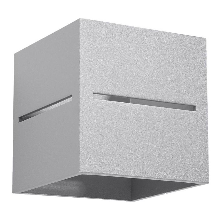 Настенный светильник LOBO 1xG9/40W/230V серый