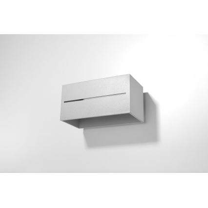 Настенный светильник LOBO 2xG9/40W/230V серый