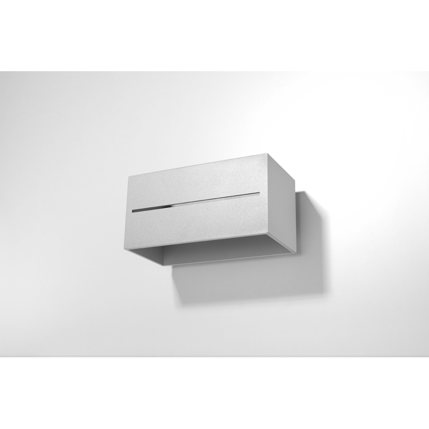 Настенный светильник LOBO 2xG9/40W/230V серый