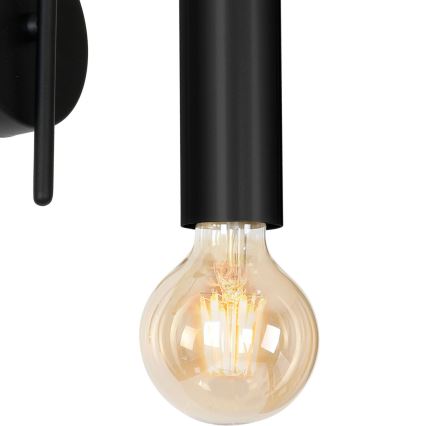 Настенный светильник LOPPE 1xE27/60W/230V черный