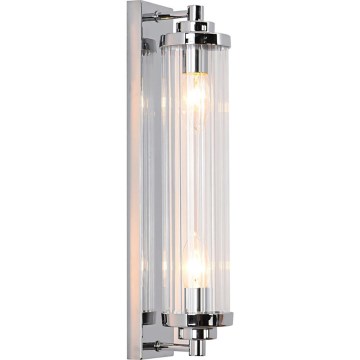 Настенный светильник LORENZO 2xE14/40W/230V, глянцевый хром