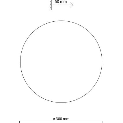 Настенный светильник LUNA 3xG9/8W/230V диаметр 30 см бежевый