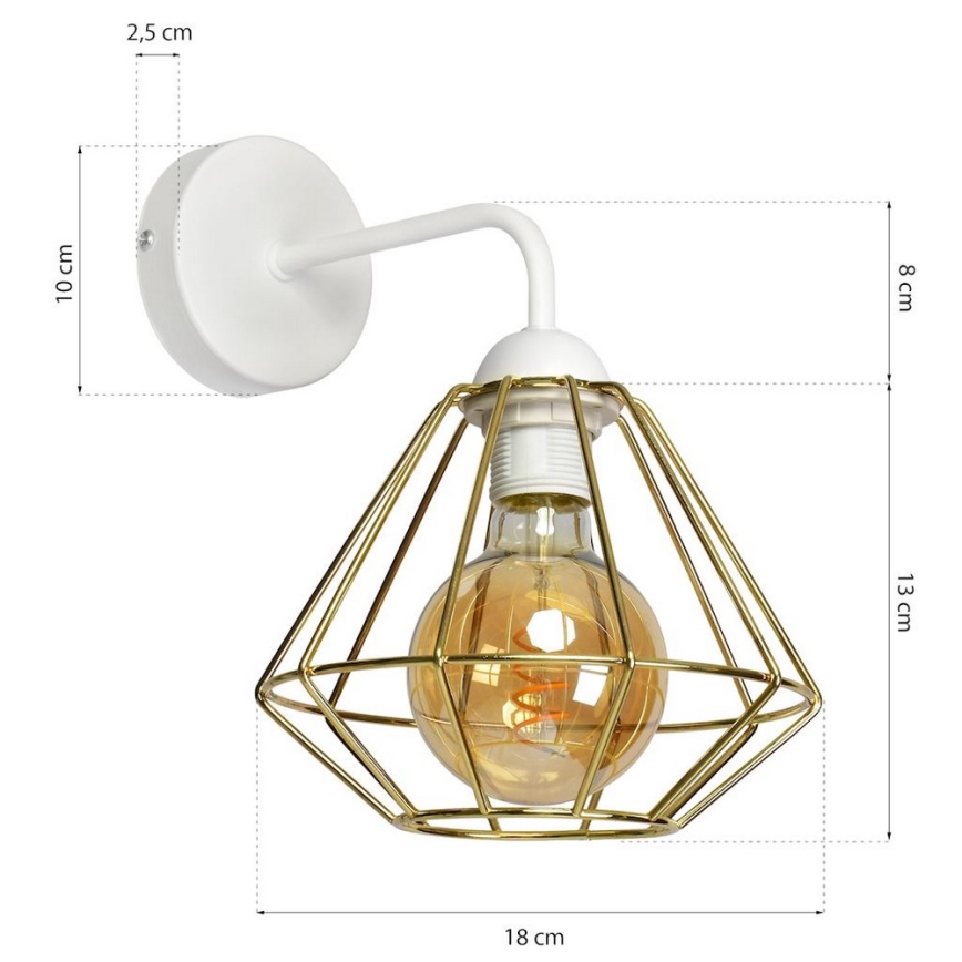 Настенный светильник LUPO 1xE27/60W/230V