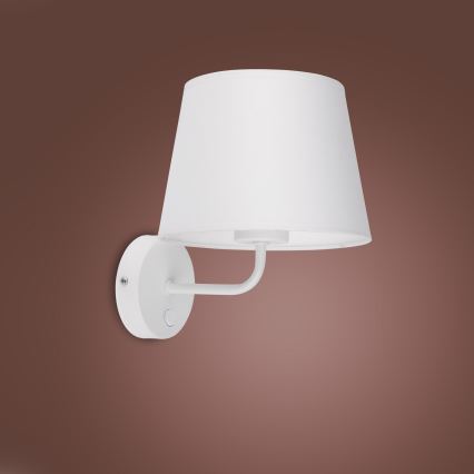 Настенный светильник MAJA 1xE27/15W/230V белый