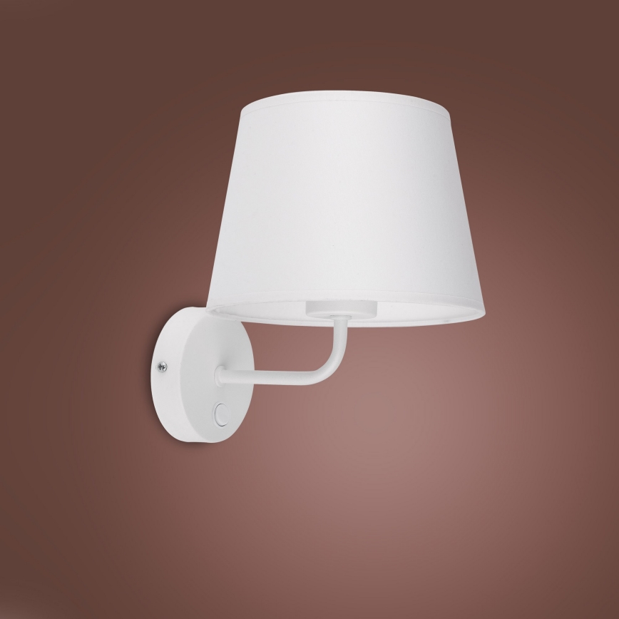 Настенный светильник MAJA 1xE27/15W/230V белый