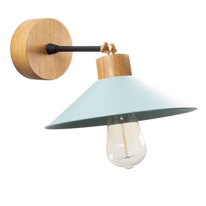 Настенный светильник MANAVGAT 1xE27/40W/230V коричневый/синий