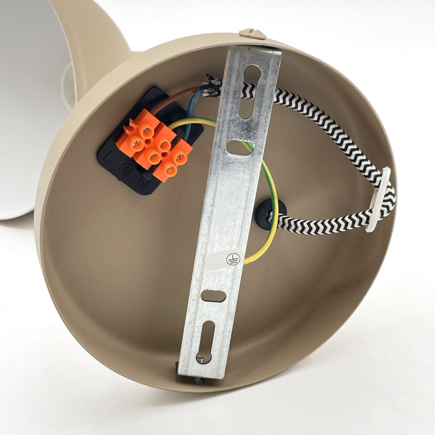 Настенный светильник MARCELLO 1xE27/15W/230V бежевый