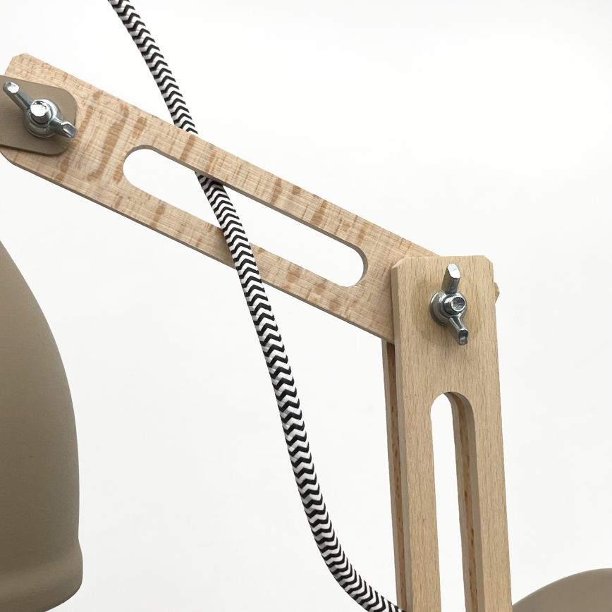 Настенный светильник MARCELLO 1xE27/15W/230V бежевый