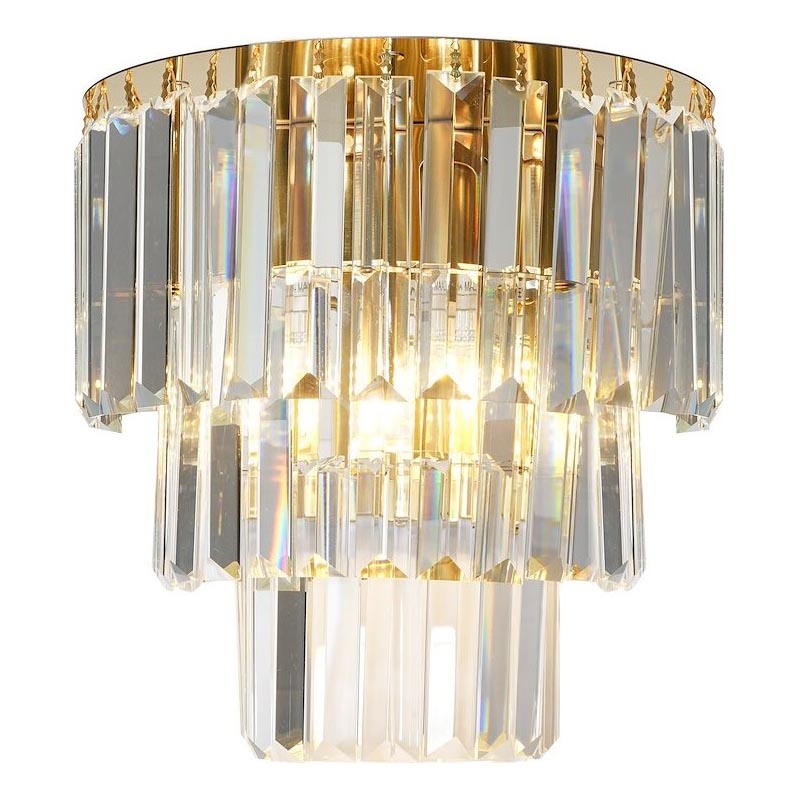 Настенный светильник MILANO 2xE14/40W/230V золотистый