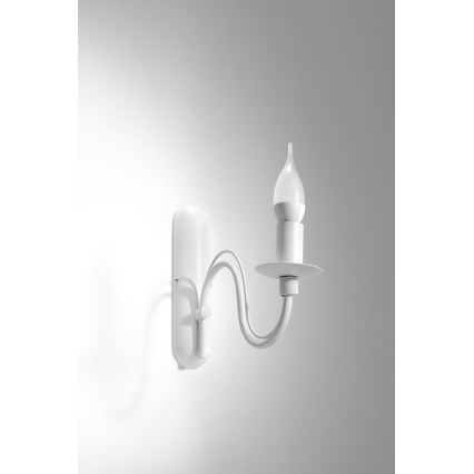Настенный светильник MINERWA 1xE14/40W/230V белый