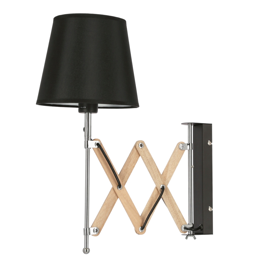 Настенный светильник MITO 1xE27/40W/230V черный