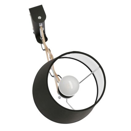 Настенный светильник MITO 1xE27/40W/230V черный