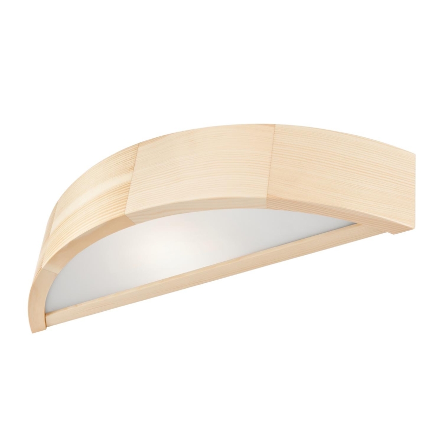 Настенный светильник NATURAL 1xE27/60W/230V сосна/бежевый