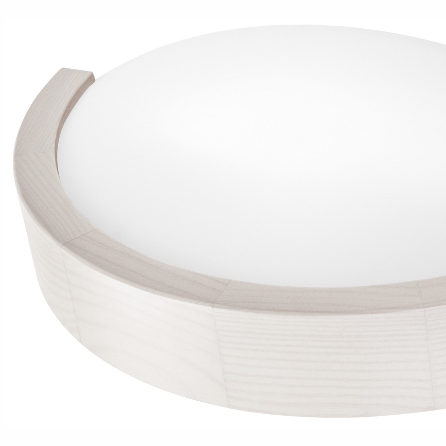 Настенный светильник NATURAL SLIM 1xE27/60W/230V сосна/белый
