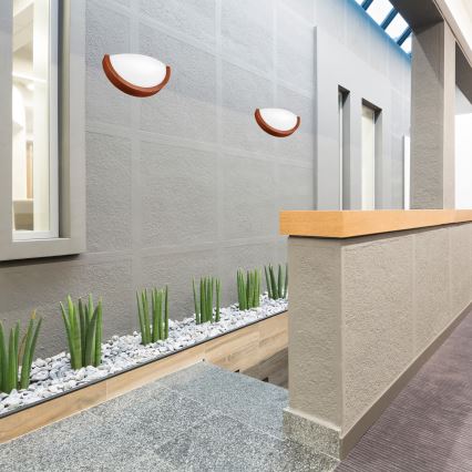 Настенный светильник NATURAL SLIM 1xE27/60W/230V сосна/коричневый