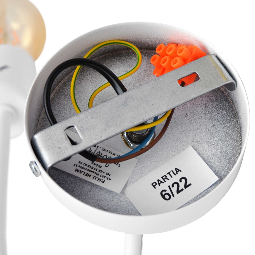 Настенный светильник OXFORD 1xE27/15W/230V белый