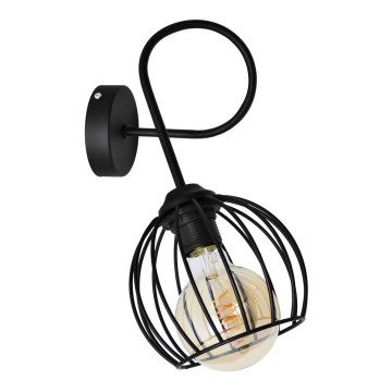 Настенный светильник OXFORD 1xE27/15W/230V черный