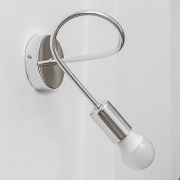 Настенный светильник OXFORD 1xE27/15W/230V глянцевый хром