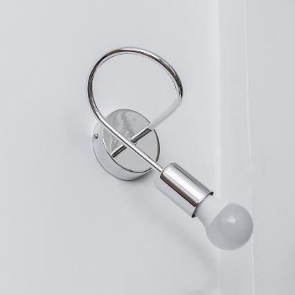 Настенный светильник OXFORD 1xE27/15W/230V глянцевый хром