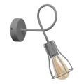 Настенный светильник OXFORD 1xE27/15W/230V серый