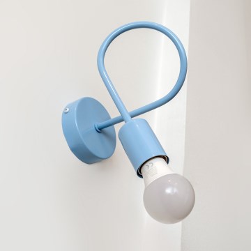 Настенный светильник OXFORD 1xE27/15W/230V, синий