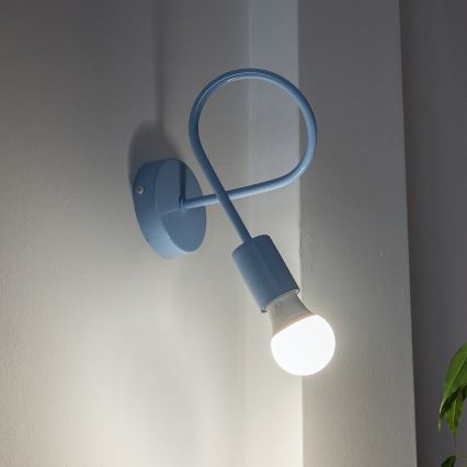 Настенный светильник OXFORD 1xE27/15W/230V, синий