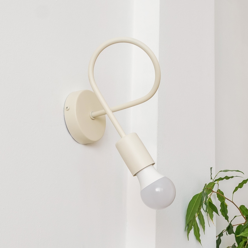 Настенный светильник OXFORD 1xE27/15W/230V кремовый