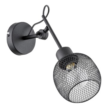 Настенный светильник POLO 1xE27/15W/230V черный