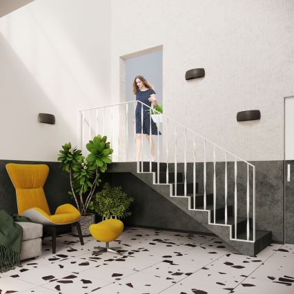 Настенный светильник PONTIUS 1xG9/60W/230V черный