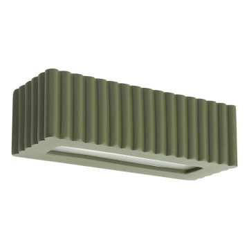 Настенный светильник RIGATA 1xE27/15W/230V, керамический, зелёный