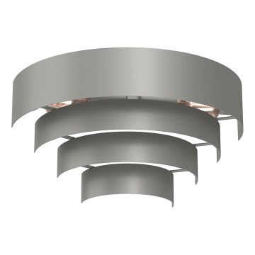 Настенный светильник RINGS 2xE27/15W/230V серый