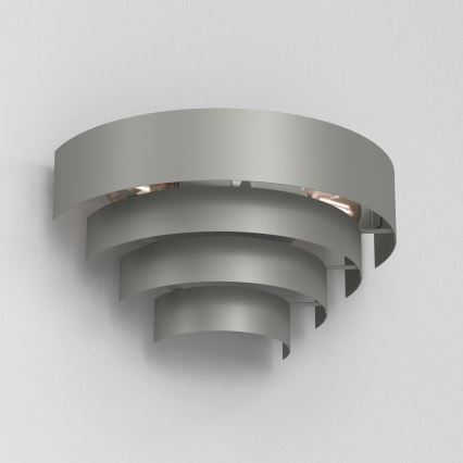 Настенный светильник RINGS 2xE27/15W/230V серый