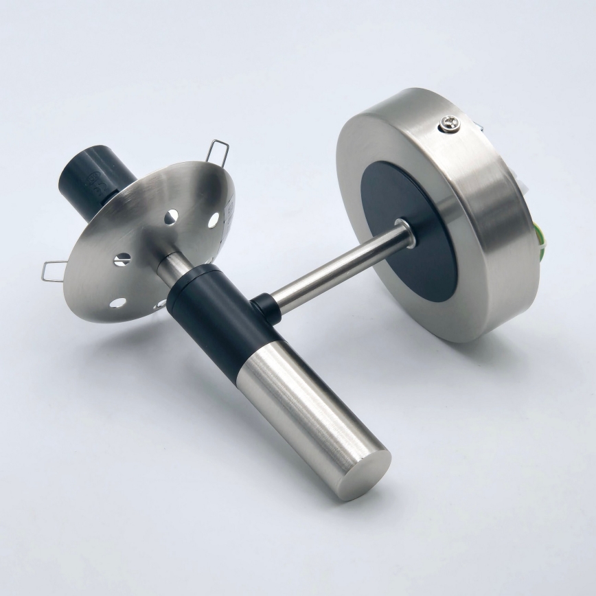 Настенный светильник ROLLO 1xE14/5W/230V матовый хром/дымчатый