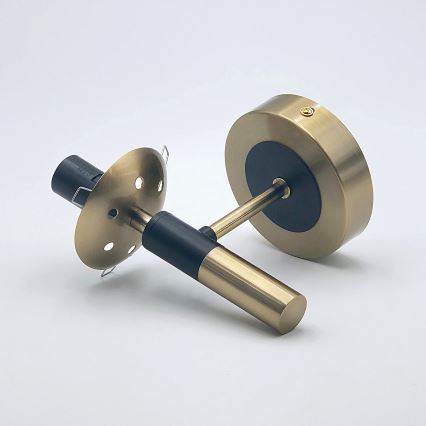 Настенный светильник ROLLO 1xE14/5W/230V золотистый/дымчатый бежевый